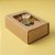 Caixa Gaveta com Visor Nº2 (8cm x 12cm x 4cm) Kraft - 10 unidades - Assk - Rizzo - Imagem 1