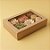 Caixa Gaveta com Visor Nº3 (12cm x 16cm x 4cm) Kraft - 10 unidades - Assk - Rizzo - Imagem 1