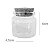 Kit Potinho de Vidro Personalizado de Casamento com Tampa de Rolha 50ml - 4,5cm - 24 unidades - Rizzo - Imagem 2
