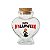 Kit Potinho de Vidro Coração de Halloween com Rolha 70ml - 6cm x 7cm - 24 unidades - Rizzo - Imagem 1