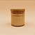 Pote de Vidro Âmbar Hermético com Tampa de Bambu - 5x5cm - 50ml - 1 unidade - Rizzo - Imagem 1