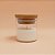 Pote de Vidro Hermético com Tampa de Bambu - 5x5cm - 50ml - 1 unidade - Rizzo - Imagem 1