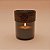 Pote de Vidro com Detalhe em Madeira - 6,5x6cm - 175ml - 1 unidade - Rizzo - Imagem 1