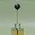 Palito Para Aromatizador - Bola Branco e Preto Mesclado - 25cm - 1 unidade - Rizzo - Imagem 1