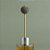 Palito Para Aromatizador - Bola Veludo Cinza - 25cm - 1 unidade - Rizzo - Imagem 1