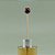 Palito Para Aromatizador - Bola Vinho Envernizada - 25cm - 1 unidade - Rizzo - Imagem 1