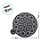Lata De Metal Estampa De Mandala - Branca - 11x11cm - 300ml - 1 unidade - Rizzo - Imagem 3
