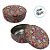 Lata De Metal Estampa De Mandala - Cores Pastel - 11x11cm - 300ml - 1 unidade - Rizzo - Imagem 2