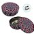 Lata De Metal Estampa De Mandala - Roxo - 11x11cm - 300ml - 1 unidade - Rizzo - Imagem 2