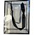 Sacola Transparente PVC Com Borda e Alça de Cordão Preto - 20x15x10cm - 1 unidades - Rizzo - Imagem 6