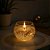 Vela Aromática em Gel - Folhas de Ouro - 100g - 1 unidade - Rizzo - Imagem 1
