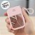 Frasco Spray Portátil Macaron Cartão com Capa de Silicone e Gancho - 50ml - Rosa - 1 unidade - Rizzo - Imagem 1