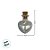 Mini Potinho de Vidro Decorativo com Rolha - Coração - 2ml - 3x2cm - 10 unidades - Rizzo - Imagem 5