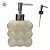 Porta Sabonete Líquido de Vidro - Branco - 15cm - 300mL - 1 unidade - Rizzo - Imagem 2
