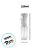 Frasco de Vidro com Válvula Vaporizadora - Branca - 220ml - 6x22x6cm - 1 unidade - Rizzo - Imagem 4
