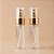 Mini Frasco de Vidro Redondo com Tampa Spray Dourado -  5ml - 6 unidades - Rizzo - Imagem 1