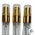 Mini Frasco de Vidro Redondo com Tampa Spray Dourado -  5ml - 6 unidades - Rizzo - Imagem 4