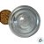 Pote de Vidro Formato Bolha com Tampa de Rolha - 6x6cm - 100ml - 1 unidade - Rizzo - Imagem 3