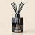 Frasco Difusor De Vidro Preto Com Tampa Preta e Batoque - Rosca 24/410 - 126ml - 10,5x5cm - 1 unidade - Rizzo - Imagem 1