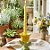 Suporte para Vela em Cerâmica - Flor Grande -  Amarelo - 12cm - 1 unidade - FlorArte - Rizzo - Imagem 1