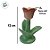 Suporte para Vela em Cerâmica - Flor Grande - Rosa - 12cm - 1 unidade - FlorArte - Rizzo - Imagem 3
