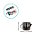 Caneca Com Bico para Derreter Velas - Preto - 750ml - 13cm - 1 unidade - Rizzo - Imagem 5