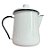Leiteira Tradicional para Derreter Velas - Modelo Mãe Agata - Branco e Preto - 935ml - 17cm - 1 unidade - Rizzo - Imagem 6