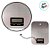Balança Digital para Cozinha de Inox  5kg - Retangular  - 1 unidade - Wellmix - Rizzo - Imagem 3