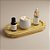 Bandeja Oval em Madeira Pinus - 16,5x8cm - 1 unidade - Rizzo - Imagem 1