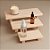 Kit Bandejas em Madeira Pinus - 25x12cm - 1 unidade - Rizzo - Imagem 1