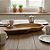 Bandeja Decorativa em Madeira Natural Formato Orgânico - 42,5x27x5cm - 1 unidade - Rizzo - Imagem 1