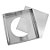 Forma Quadrada Fundo Falso - Ref. 7052 - 25 x 25 x 10 cm - 1 unidade - Macedo - Rizzo - Imagem 1
