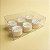 Caixa Transparente de PVC Retangular - K29 - 12,2x8,2x3,5cm - 20 unidades - Assk - Rizzo - Imagem 1