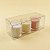 Caixa Transparente de PVC Retangular - K28 - 12,2x4,2x3,5cm - 20 unidades - Assk - Rizzo - Imagem 1