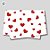 Papel Seda - 70x50cm - Cuore Vermelho - 10 unidades - Rizzo - Imagem 2