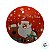 Vela Aromática De Natal - Lata Metálica Papai Noel com Amigos - 96g - 1 unidade - Rizzo - Imagem 4