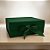 Caixa de Papel Rígido Retangular com Imã e Fita  - Verde Escuro - P 20x18x8cm - 1 unidade - Rizzo - Imagem 1