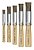 Kit Pincel Broxinha Batedor Condor 460 - 5 Und Nº 6-4-2-0-00 - Imagem 1