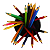 Lapis de cor Pentel Arts caixa 24 cores - CB8-24 - Imagem 3
