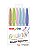 Estojo MarcadorPentel Brush Sign Pen 6 cores Lettering Past - Imagem 1