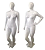 MANEQUIM DE PLÁSTICO FEMININA PLUS SIZE BRANCO 3 BRAÇOS - SEM BASE - Imagem 1