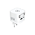 Carregador de Parede Turbo 35W com Cabo Retrátil Tipo C + 1 Entrada USB-A + 1 Entrada USB-C - Raptor - Gshield - Imagem 1