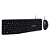 Combo Alltek Teclado e Mouse USB, Com fio - ATK-C010 Preto - Imagem 1