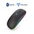 Mouse Gamer Sem Fio Bluetooth, Recarregável Sem, Tablet de Computador, LED Rgb, - Imagem 9