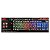 Teclado Knup Gamer Multimídia Com Fio USB LED Multicolorido KP-2043 - Imagem 1