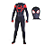 Fantasia Cosplay Homem Aranha Miles Morales - Adulto - Imagem 7