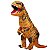 Fantasia Dinossauro T-Rex Inflável - Fantasias e Cosplay - Imagem 1