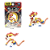 Figure Infernape Pokémon Monster Collection - Original Takara Tomy - Imagem 2