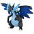 Figure Mega Charizard X Pokémon Monster Collection - Original Takara - Imagem 1