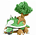 Figure Torterra Pokémon Monster Collection - Original Takara Tomy - Imagem 1